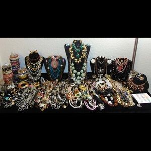 “ROCK THE CASBA”~ huge 5 LB vintage jewelry lot- MYSTERY BOX